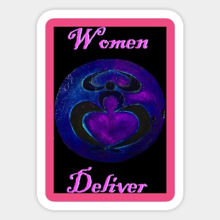 Women Deliver Sticker